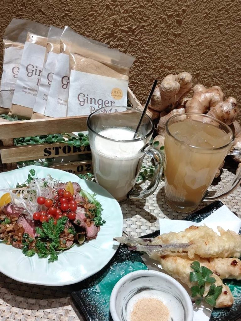 東京・六本木の生姜専門店「しょうがの香り。」で免疫力アップ。温活効果で花粉症の症状緩和も期待できる新メニューが味わえる！