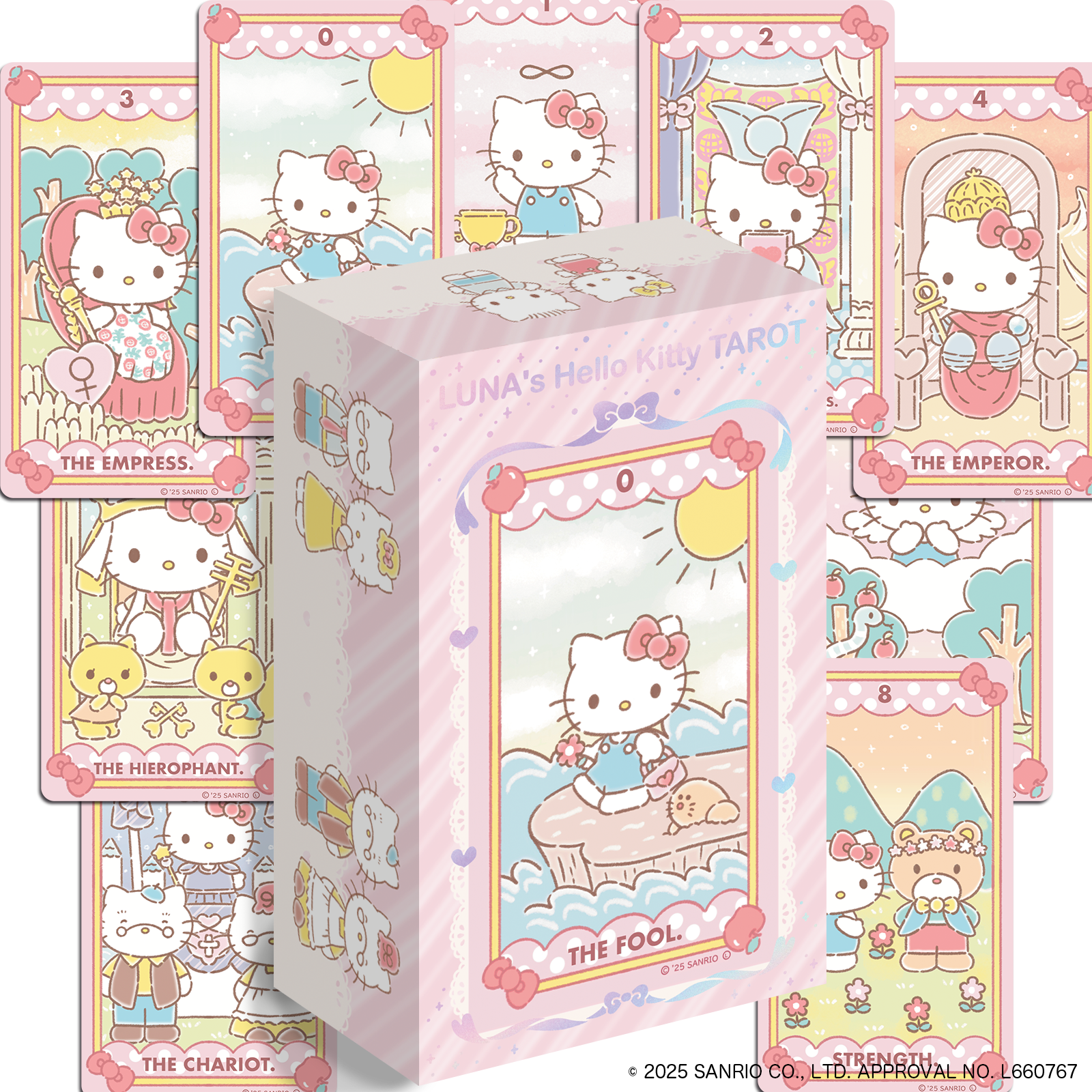『LUNA’s HELLO KITTY TAROT』ハローキティのタロットが新発売！